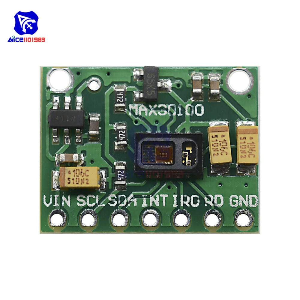Модуль датчика сердечного ритма diymore MAX30102 плата для отключения пульса и