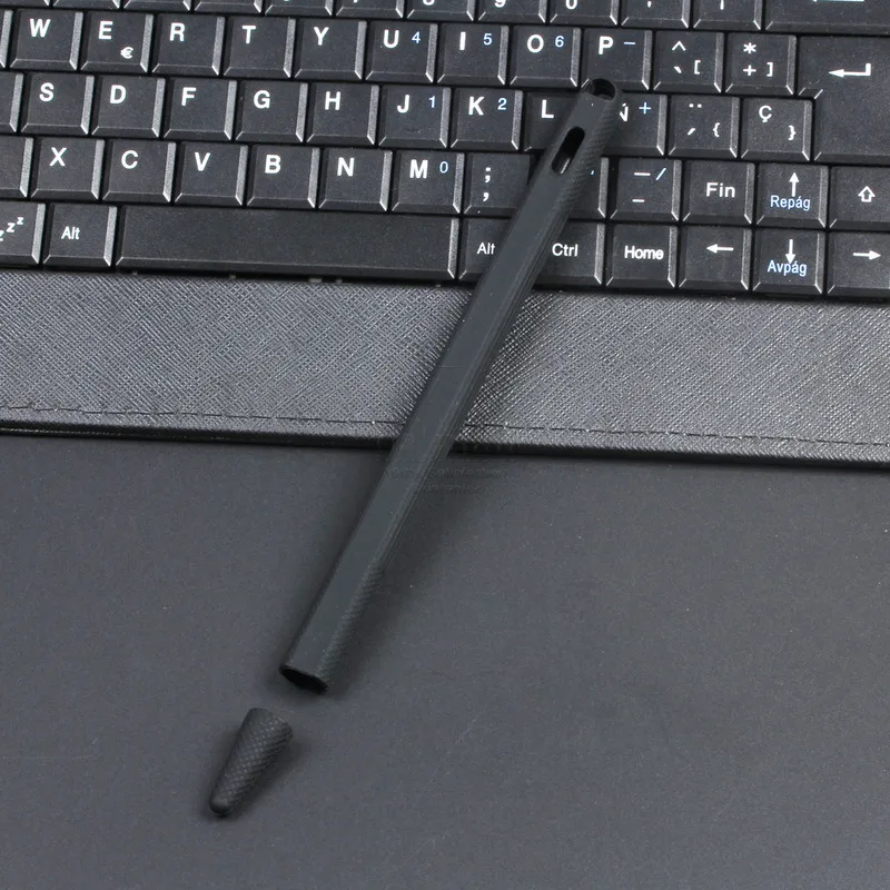 Новинка для Apple Pencil 2 Чехол Мягкая силиконовая ручка-стилус для планшета держатель для iPad Pencil 2-го поколения крышка Насадка На глушитель сумка сумки - Цвета: Black
