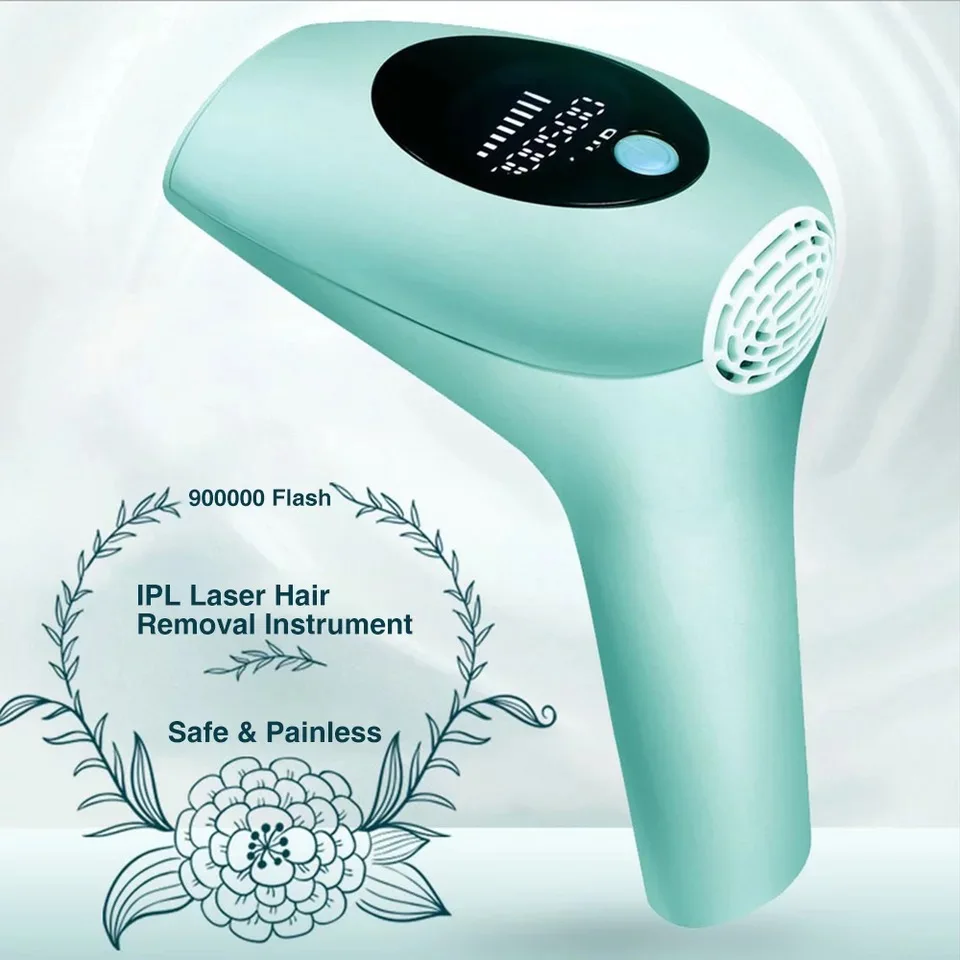 900000 Flashes Epilator Laser Permanent  Arms Privacy Armpit face IPL Photoelectric Painless Hair Removal for Women Tool