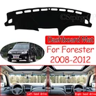 Противоскользящий коврик для Subaru Forester 2008, 2009, 2010, 2011, 2012, крышка приборной панели, коврик для защиты от солнца, автомобильные аксессуары