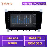 seicane android 10 0 gps car radio 8 for mercedes benz c class c55 clc class w203 clk class w209 cls class w219 2004 2011