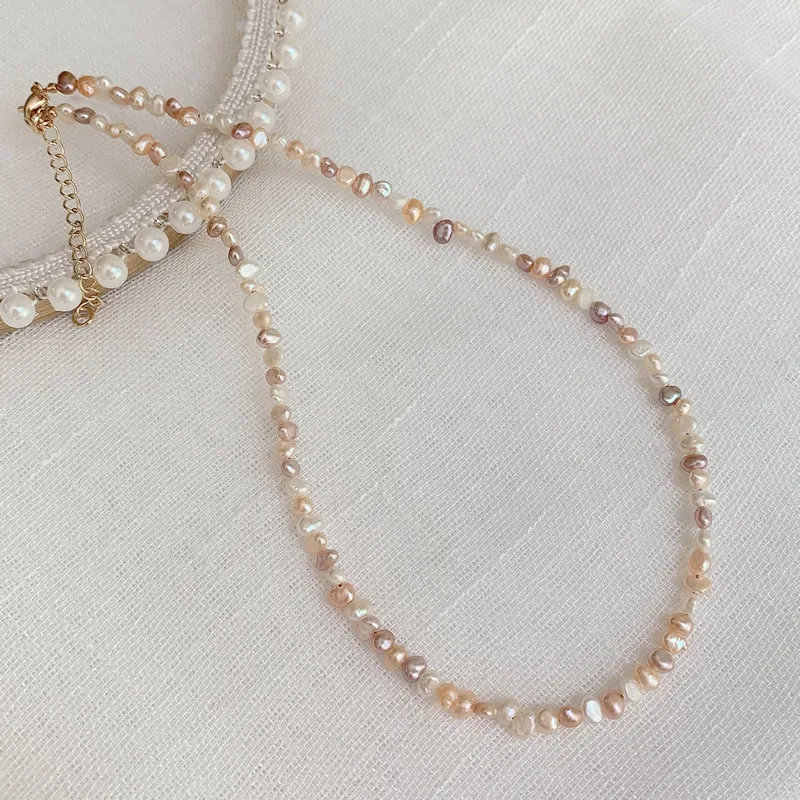 Модное женское ювелирное изделие элегантное ожерелье из натурального