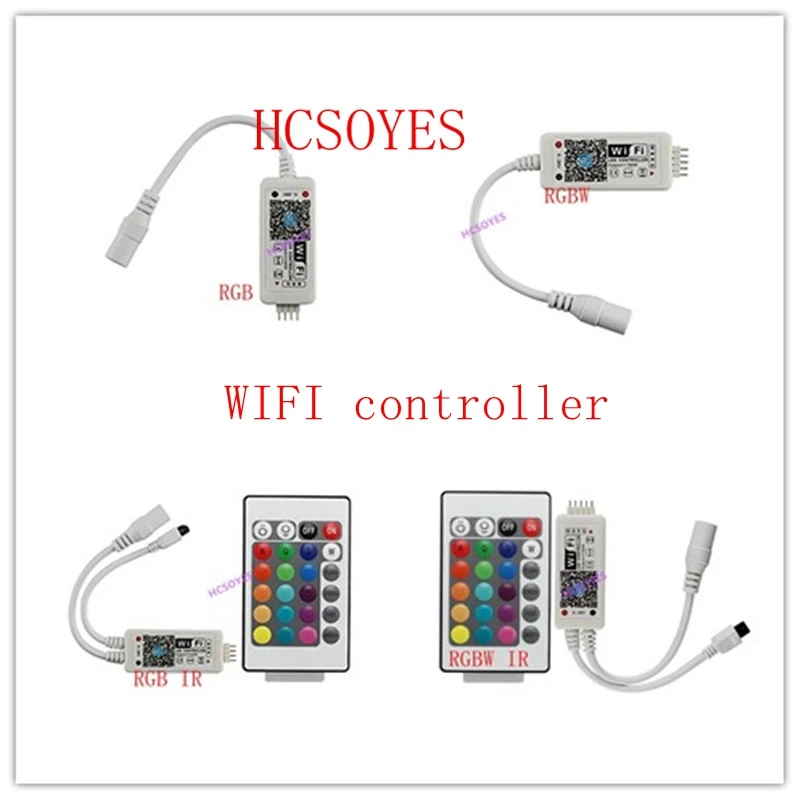 Светодиодный контроллер 16 миллионов цветов Wi Fi RGB/RGBW управление смартфоном Режим