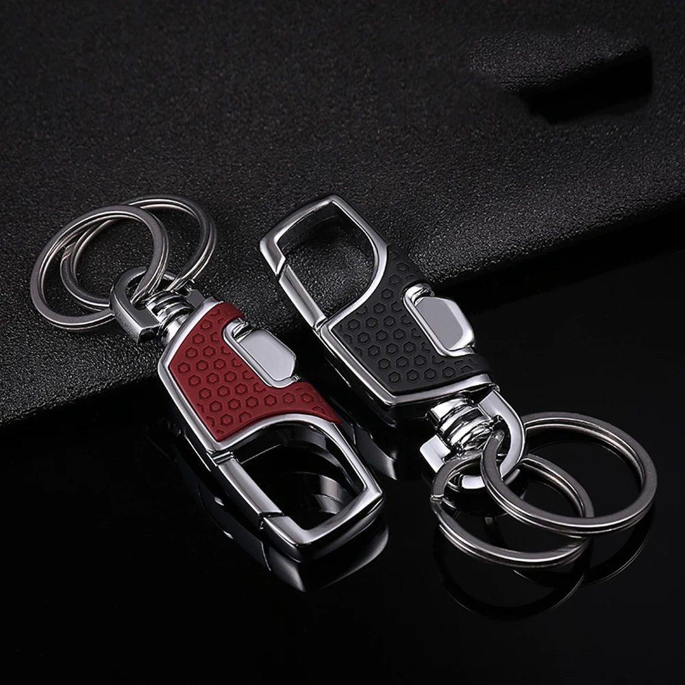 Оригинальный модный брелок из цинкового сплава открытые кольца для ключей