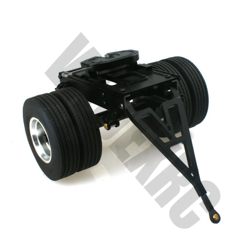 

Single Axle Metal Trailer for 1/14 Scale Tamiya Remote Control Tractor Truck