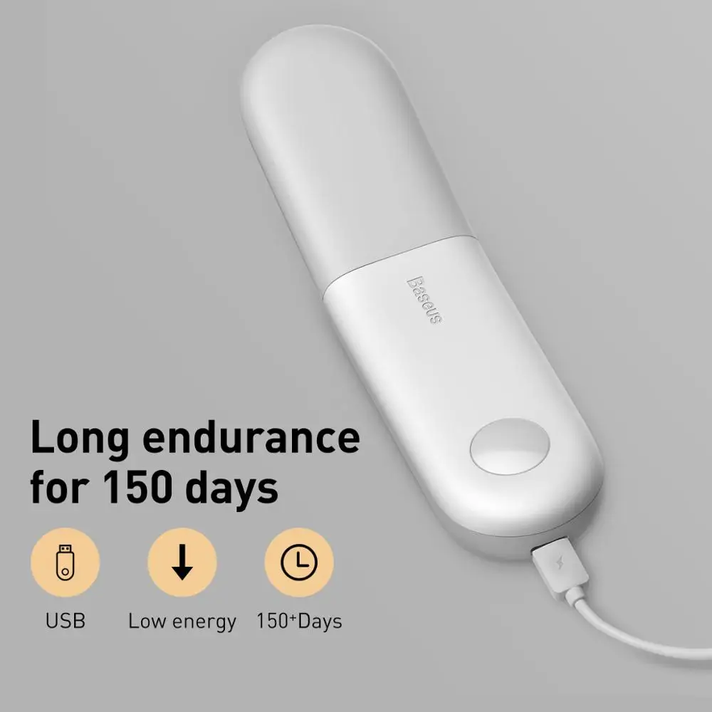 Baseus USB светильник индукционный для человеческого тела ночник светодиодный