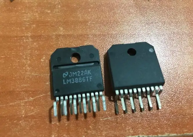 

10 шт./лот 100% оригинальный новый LM3886 LM3886TF ZIP11
