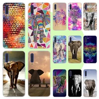 indian animal elephant totem soft silicone case for xiaomi mi 12 11 ultra 10 9 8 se 6x a3 poco x3 pro a2 lite cc9 pro cc9e
