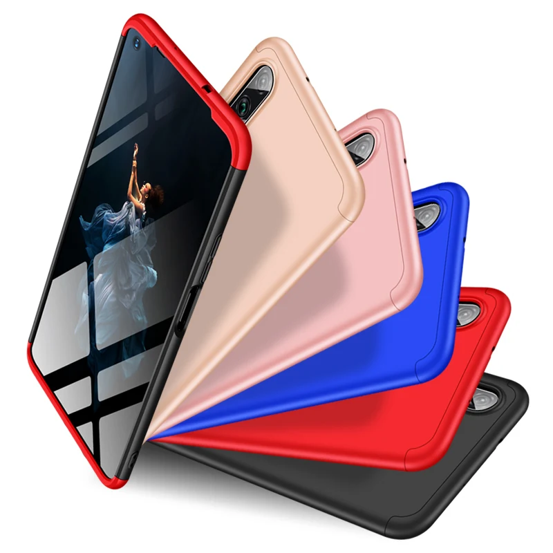 360 Degree Cover For Huawei Honor 20 10 9X 8A 8 7A Pro Lite 20i 10i 8C 8X Max 7C 7X 6X Case 3 in 1 Hard PC Protection Matte | Мобильные
