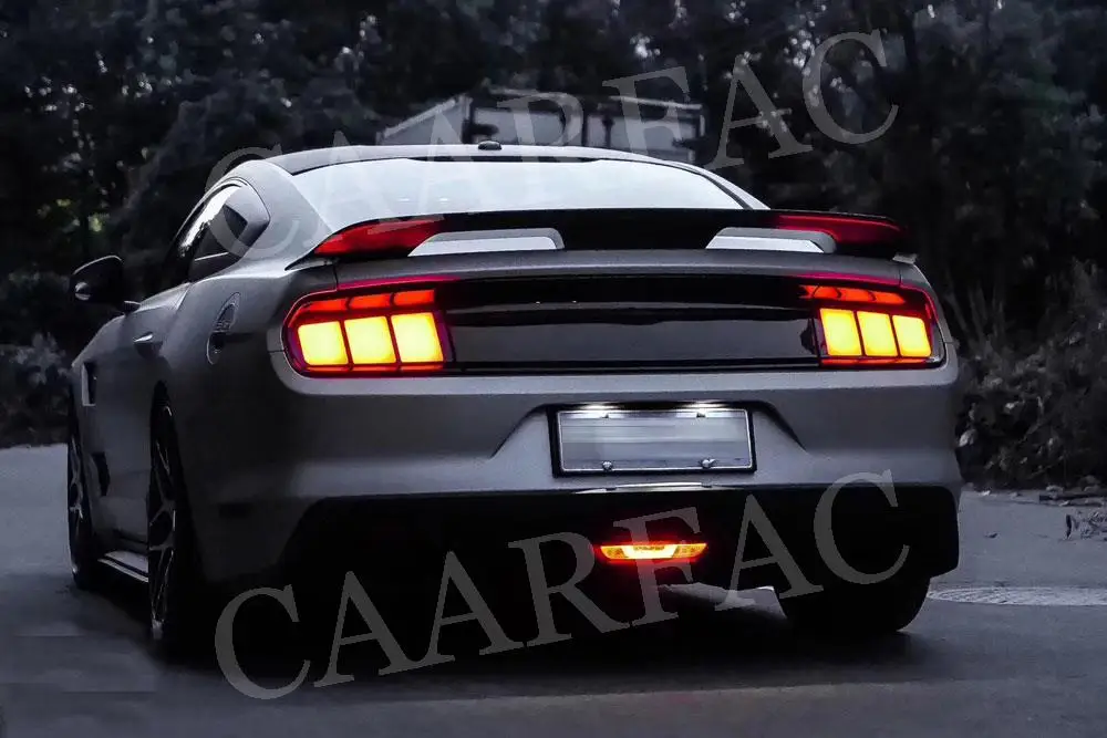 Спойлер для задней загрузки из углеродного волокна крылья Ford Mustang GT V8 V6 Coupe GT350 Style