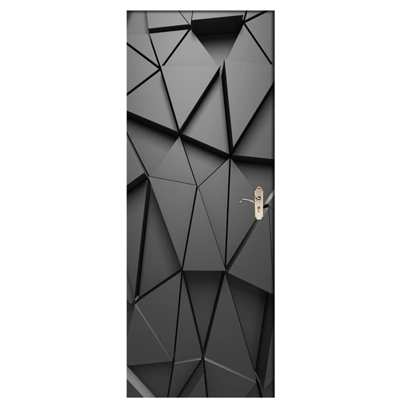 

Дверь Стикеры s Diy 3D Фреска для Гостиная Спальня домашний Декор ПВХ самоклеющиеся Водонепроницаемый Творческий дверь Стикеры наклейки