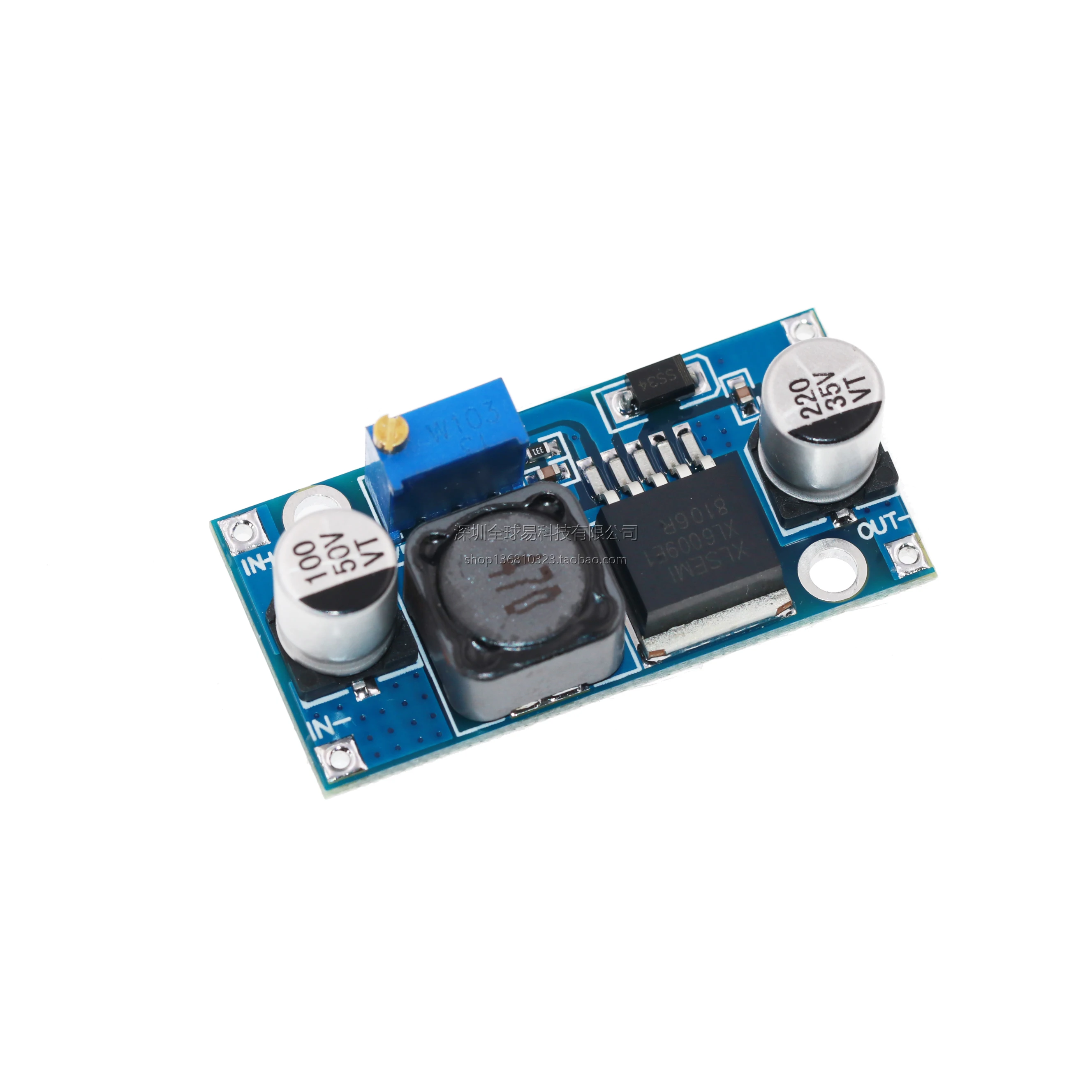 Модуль преобразователя питания постоянного тока 4A Max Step-up Boost XL6009 10 шт. замена LM2577 |