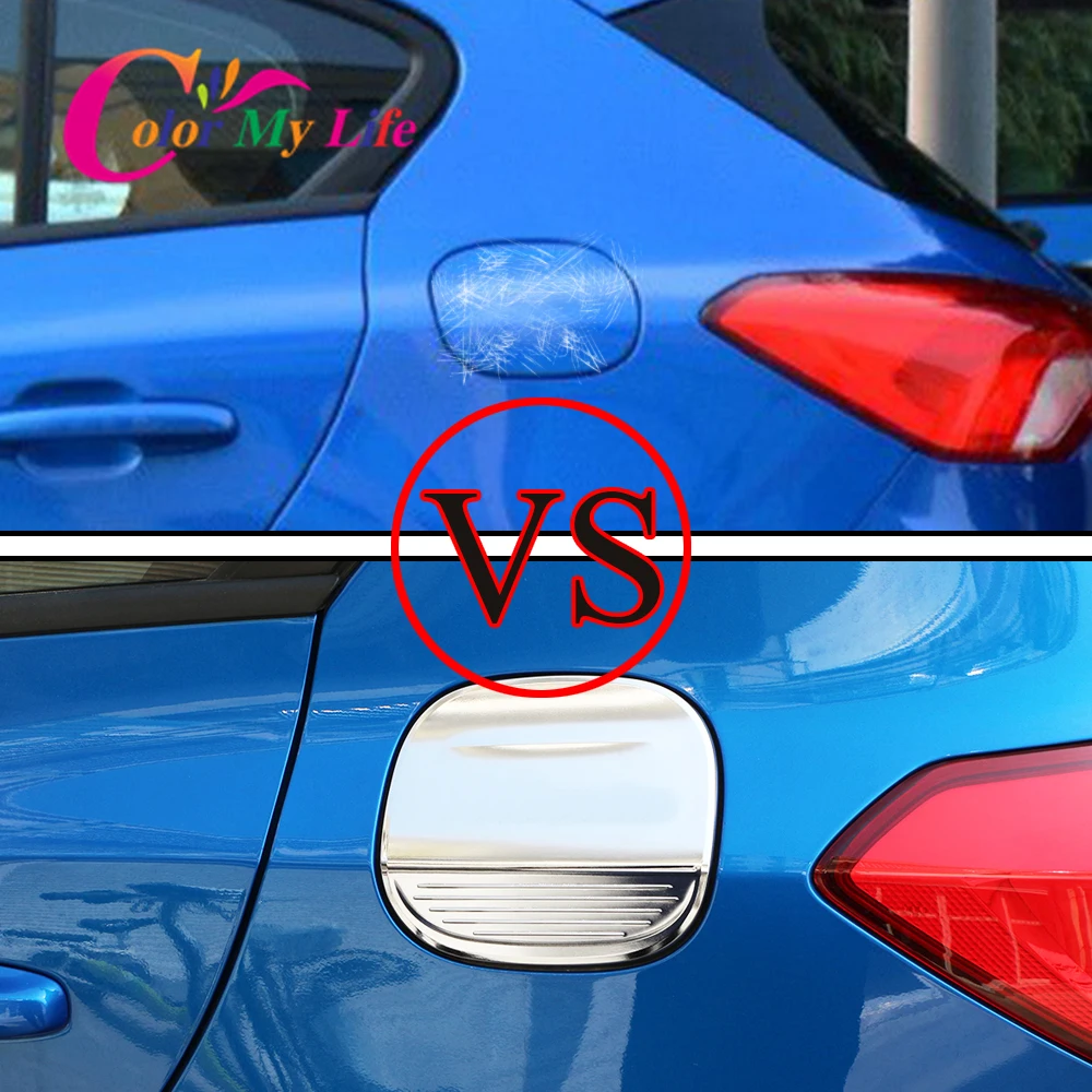 Автомобильный Стайлинг крышка топливного бака декоративная подходит для Ford Focus 4