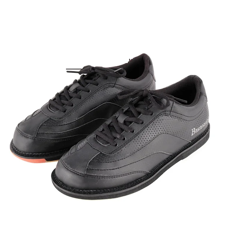 Large Size 38-46 Bowling Shoes For Men Women Professional Sneakers Sports Shoes Couple Models Breathable Leather Bowling Shoes