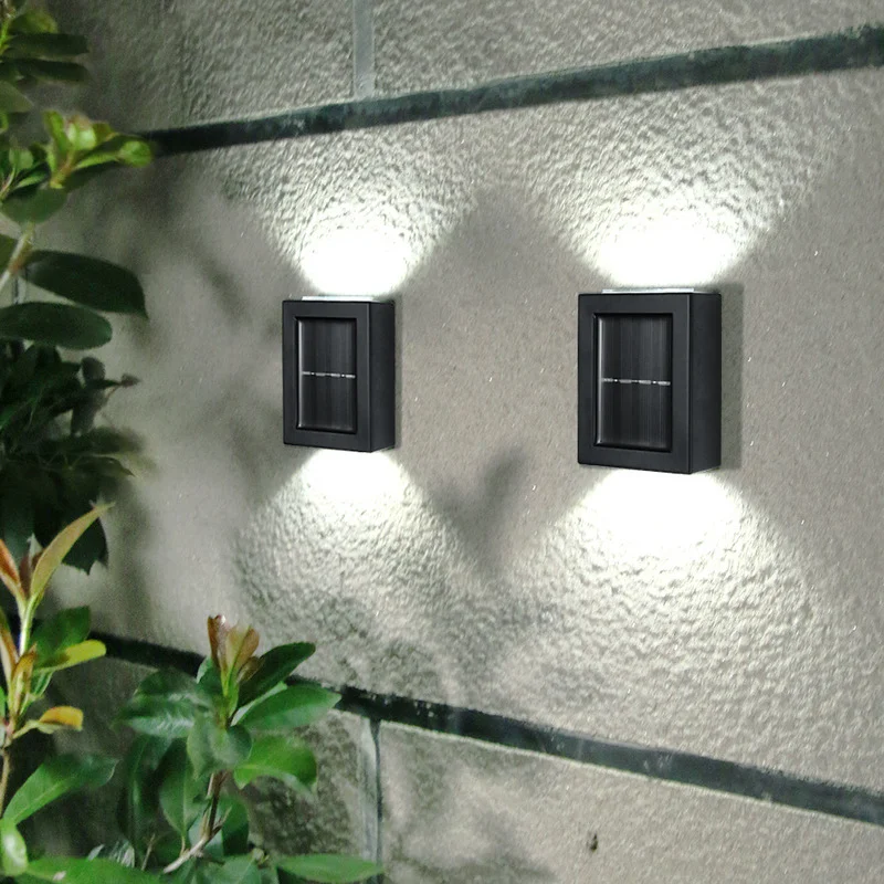 

Solar Led Light Outdoor Solar Lamp Street Lights Waterproof Solar Power Sunlight Wall Lamp Garden Decoration Outdoor Lighting