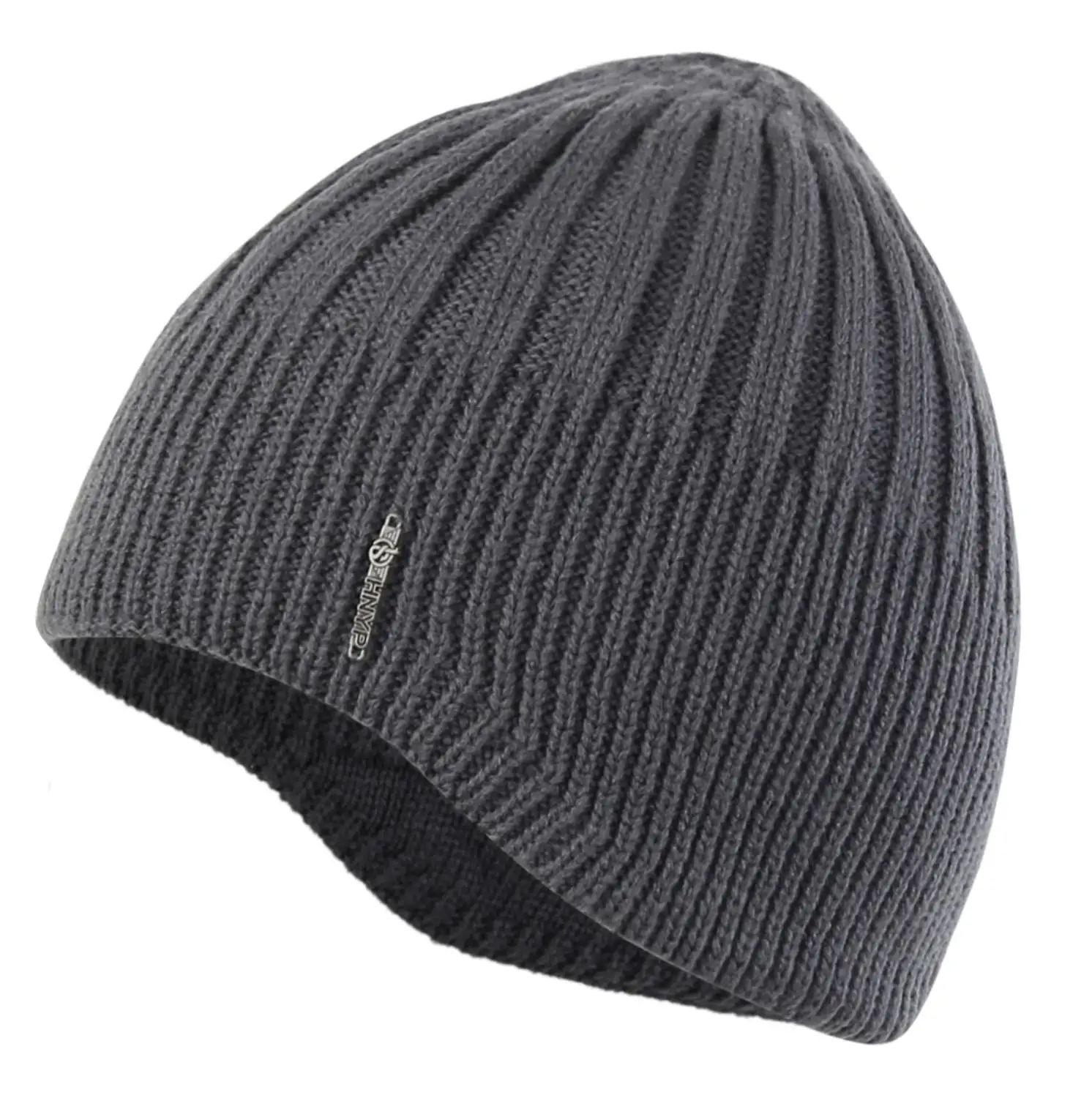 

Connectyle Toddler Boys Girls Winter Hat Double Layered Knit Beanie Kids Warm Daily Hats Skull Hat Ears Covers Watch Cap