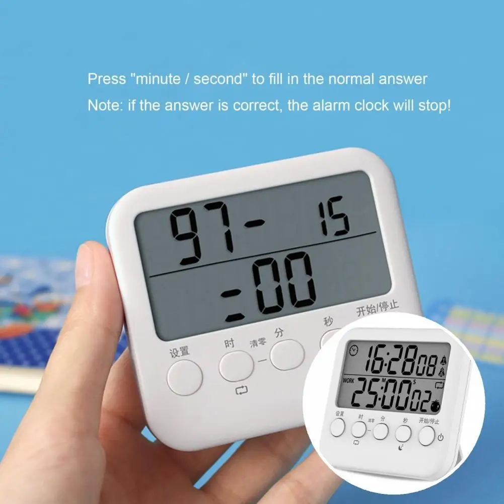 

Countdown Function Plastic Multifunctional Switch Dual Digital Timer for Cooking