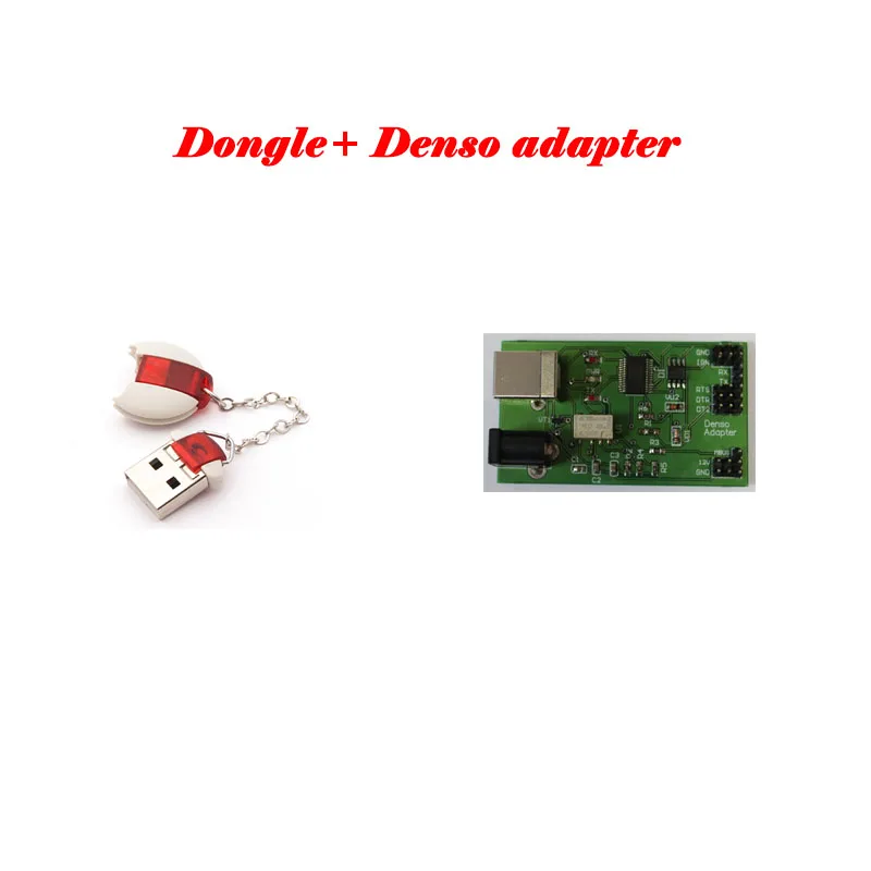 dongle deson adapter MTool V1.46 программное обеспечение для коррекции одометра+ адаптер Denso+ контактный провод Denso кабель инструмент для коррекции пробега поддерживает - Цвет: dongle deson adapter