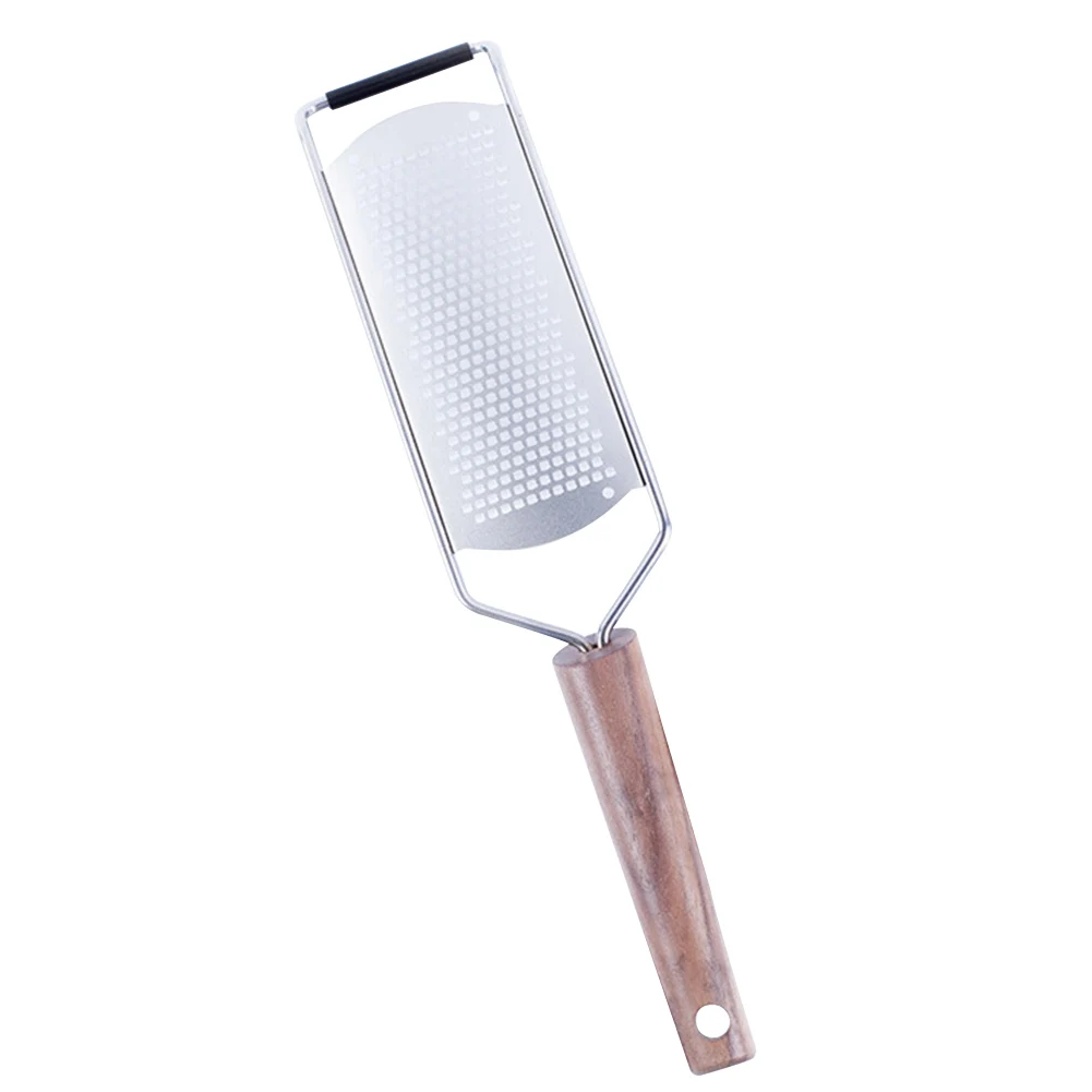 Ручной сыра портативный измельчитель фруктов лимон Черная рукоятка из ореха