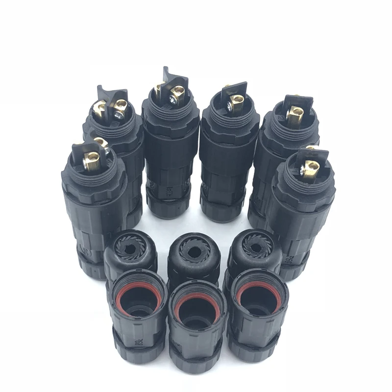 Водонепроницаемый разъем для электрического кабеля 2 3 4 5 6 7 8 9 10 11 12 контактов IP68 |