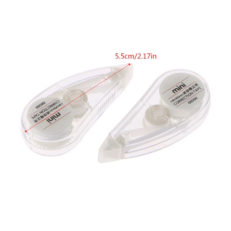 2 шт. Милая Корректирующая лента мини ролик белый ластик школьные офисные