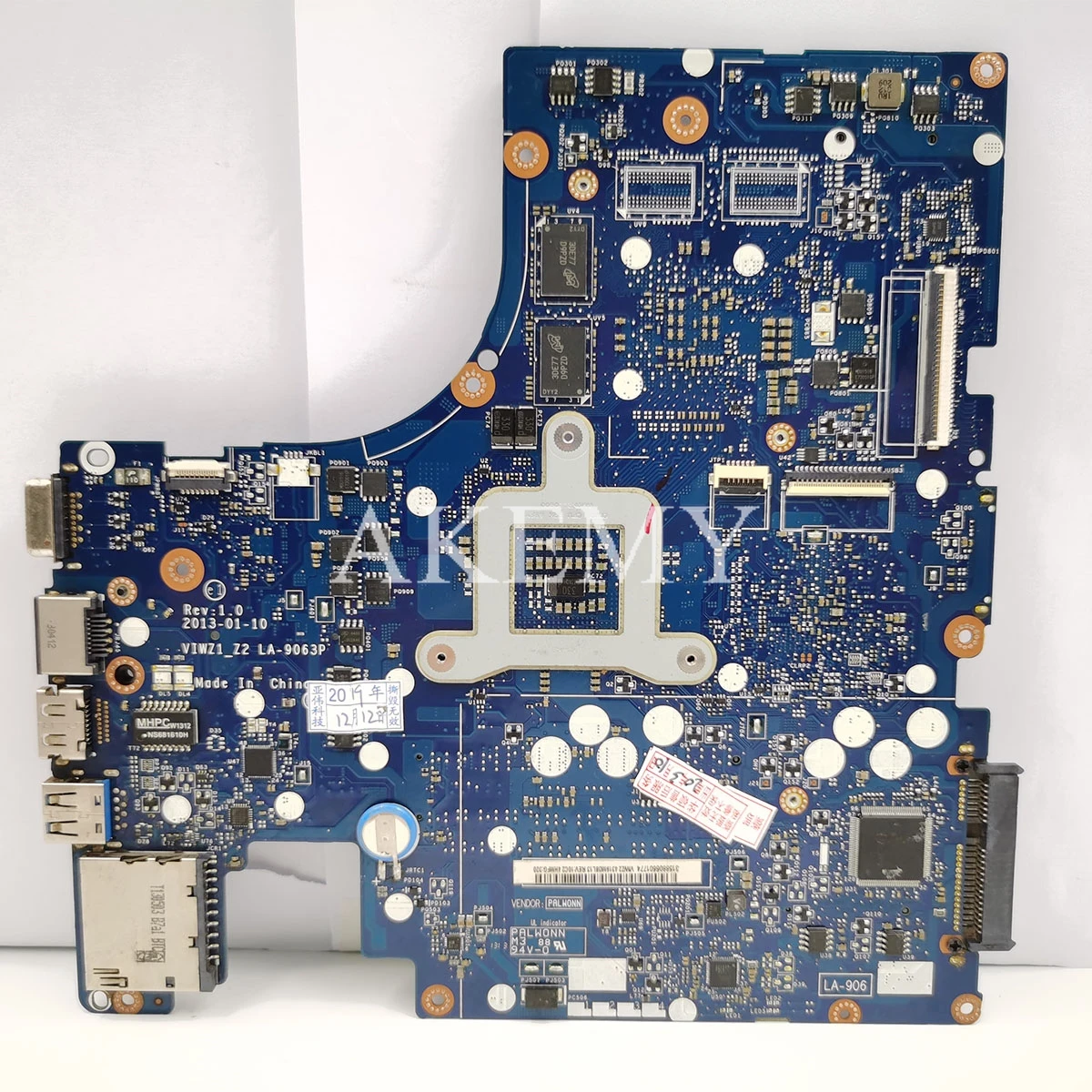 LA-9063P для Lenovo Z500 Материнская плата ноутбука VIWZ1-Z2 с 1GB видеокартой оригинальная