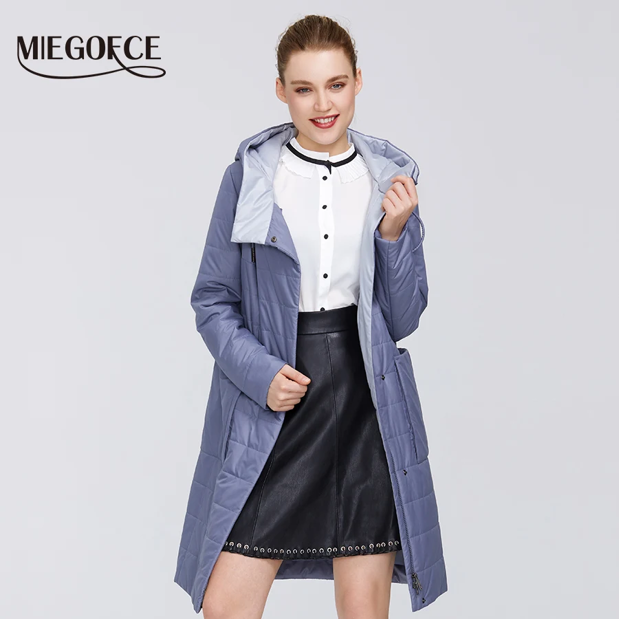 MIEGOFCE 2020 новая весенняя женская хлопковая куртка ветрозащитное пальто для женщин
