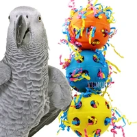 cute colourful pet parrot bird toys chew bell ball bird toys parakeet accessories bird toys parrot accessories cockatiel