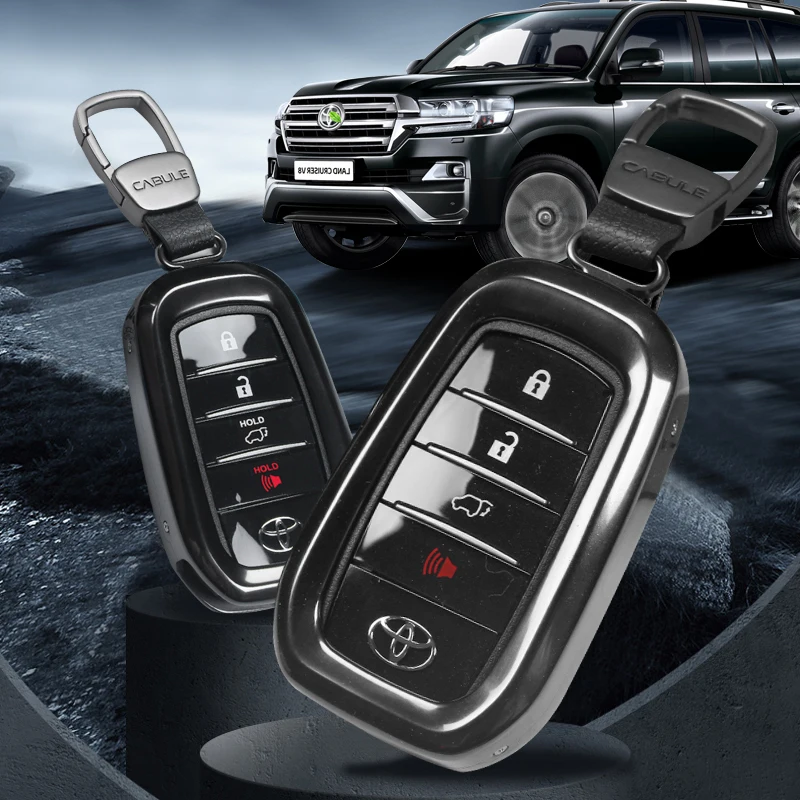 Чехол для дистанционного ключа Toyota обновленный чехол 2/3/4 аксессуары кнопок 2008-2021