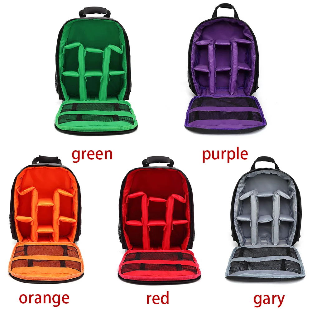 waterproof slr backpack digital camera bag outdoor multi function shockproof camera backpack for nikon canon slr camera lens bag free global shipping