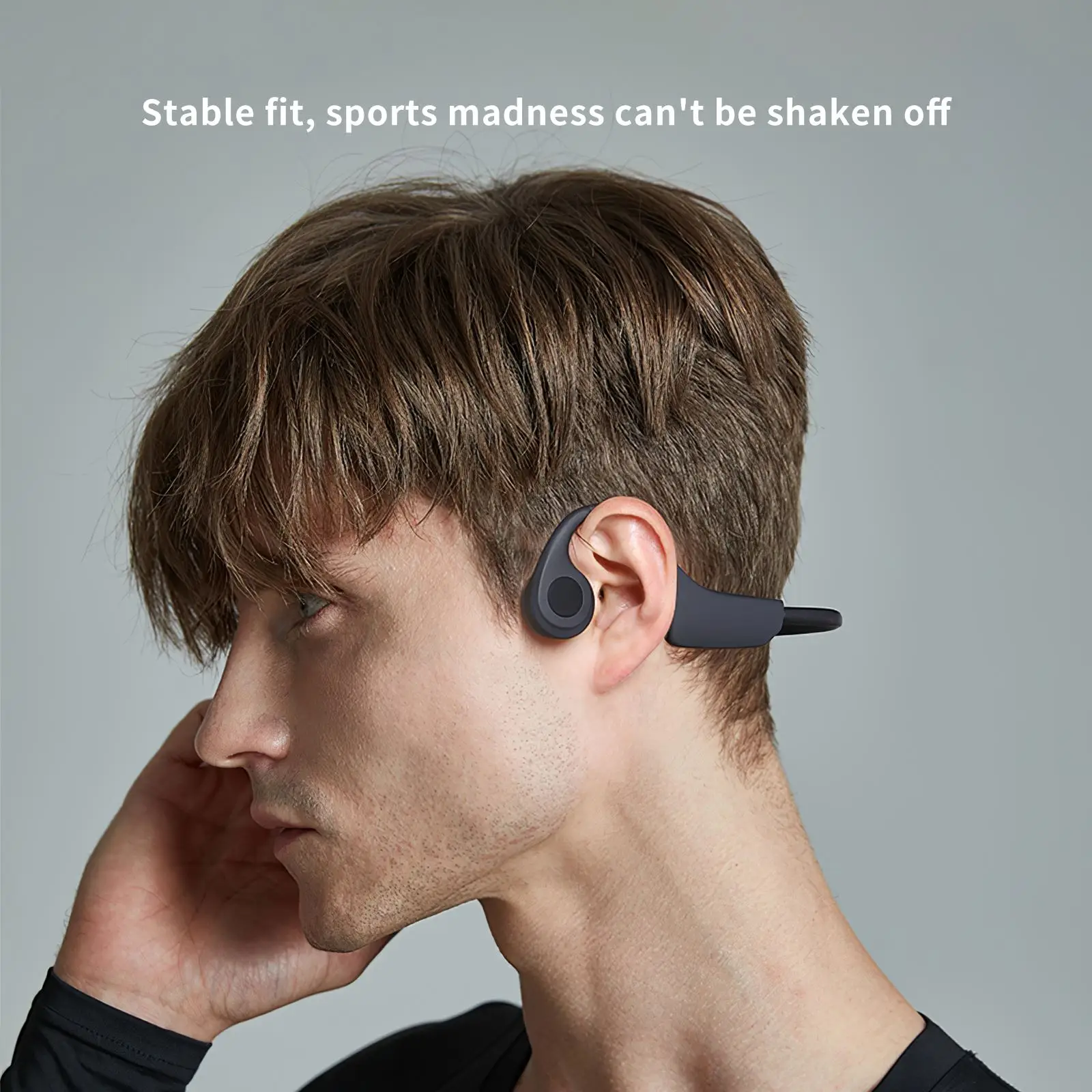 

Bluetooth 5.0 Earphone Wireless Headphones Bone Conduction Earphone Outdoor Sport Headset with Microphone Handsfree Headsets