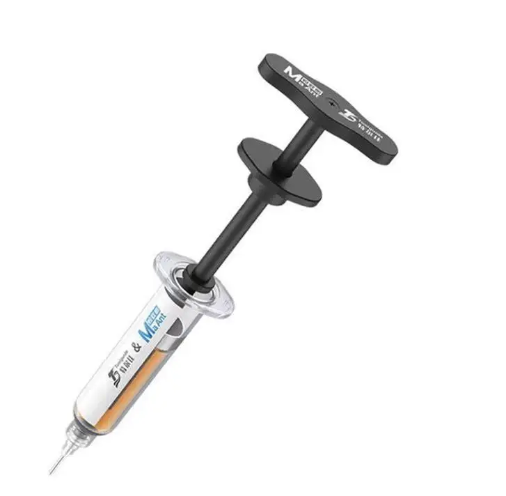 

NOVFIX Aluminum Alloy Solder Flux Needle Booster Phone Repair Manual Syringe Type Solder Paste Propulsion Tool