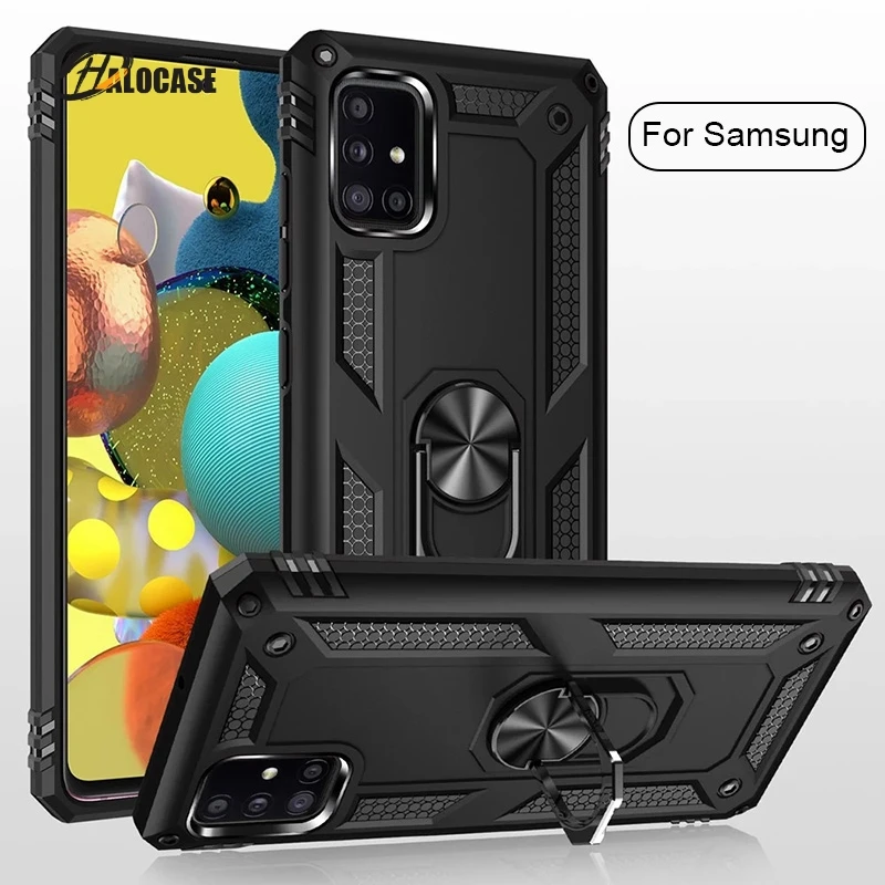 

Shockproof Armor Case For Samsung Galaxy S21 S20FE S10 S8 S9 Plus A51 A71 A31 A50 A50s A70 A21s M31 Note 20 Ultra 10 8 9 Cover