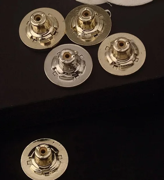 10 шт. металлические кнопки джинсовая Кнопка надписи DIY - Цвет: 18mm