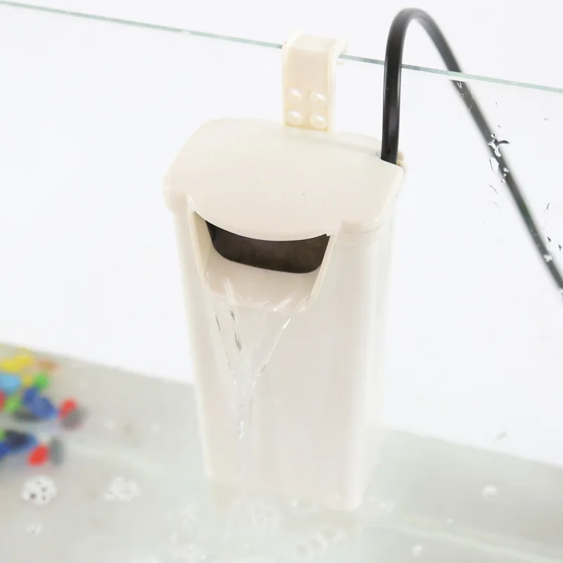 Водопадный аквариум Водяной кислородный насос для аквариума со встроенным