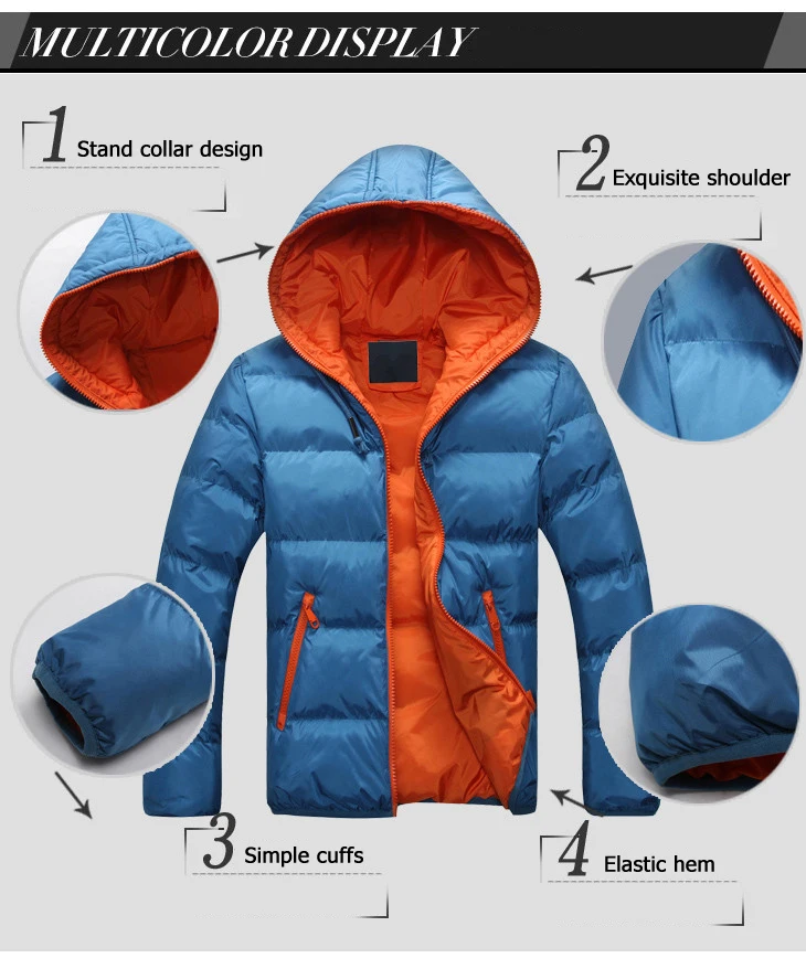 Зимняя мужская куртка s Parkas мужские куртки повседневное Мужское пальто с капюшоном Толстая хлопковая куртка мужская брендовая одежда с капюшоном M-4XL