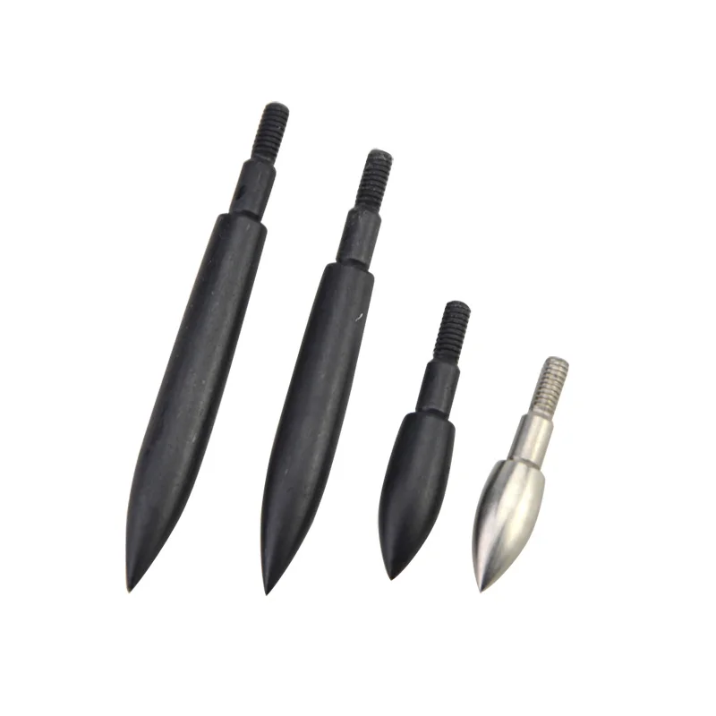 

20pcs Archery Arrowheads Iron and Stainless Steel Broadheads 150/200/250/300/350grains Arrow Heads Target Point for Bow Shooting