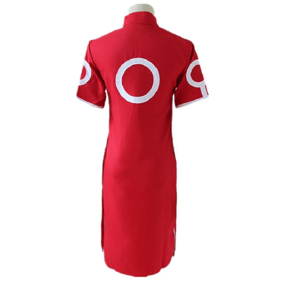 Япония Аниме Наруто косплей Харуно Сакура 1 го поколения платье Ципао костюм 2