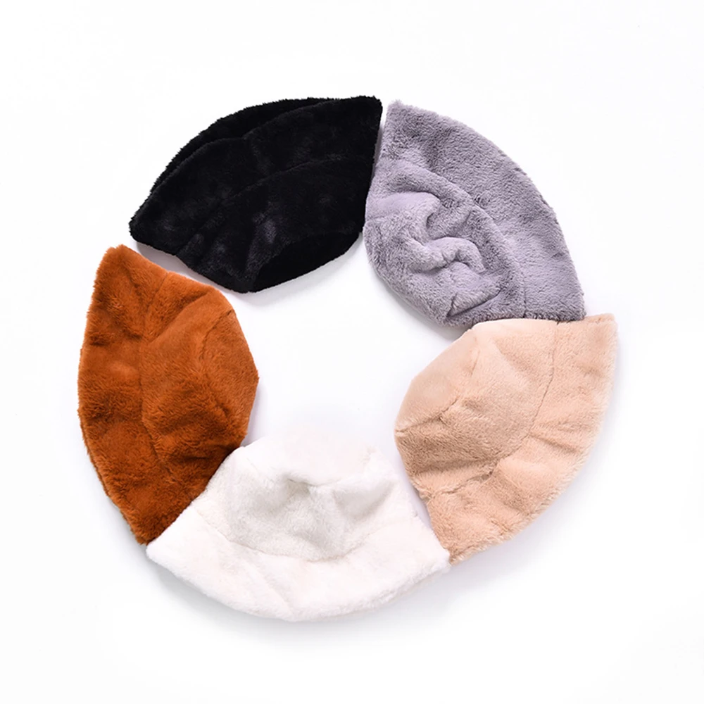 

Hat, woman, autumn, winter, potluck, potted hat, solid color corduroy, thickening and warmth, fisherman's hat.