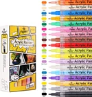 Маркер для рисования по керамике, стеклу, дереву, на водной основе, 0,7 мм