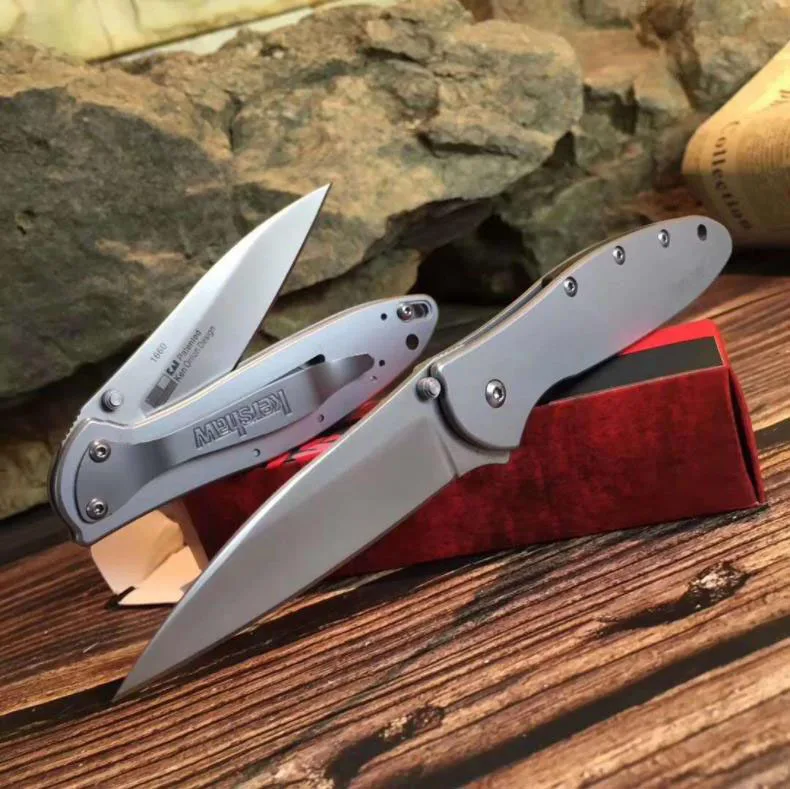 Новый K1660 Складной Карманный Походный охотничий нож 8CR13MOV лезвие стальная ручка