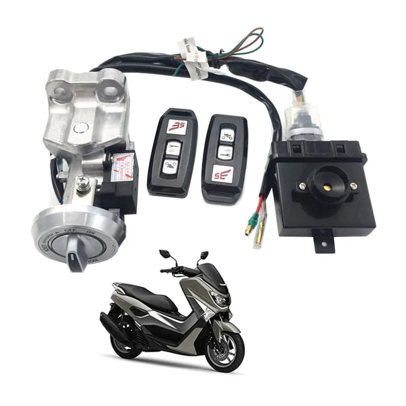 Для YAMAHA NMAX 150 155 мотоцикл без ключа Запуск одна кнопка старт стоп Замок зажигания