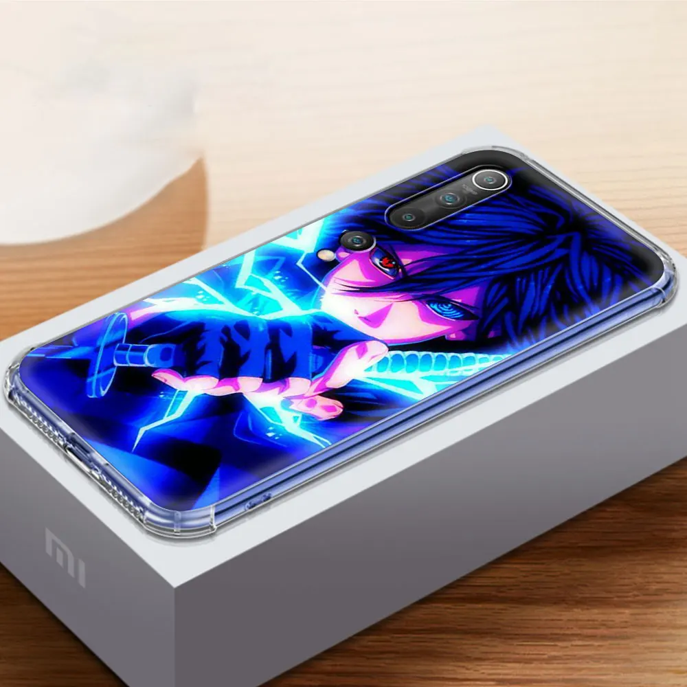 

Naruto Sasuke Art Clear Soft Case for Xiaomi Mi Note 10 Lite 9T 10T Pro 5G Poco X2 X3 NFC M2 Airbag Phone Cover