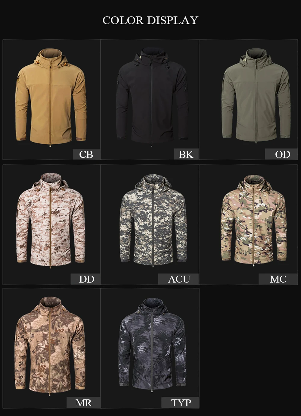 SINAIRSOFT камуфляжная Мужская куртка, пальто, военная тактическая куртка, зимняя водонепроницаемая мягкая оболочка, куртки, ветровка, одежда для охоты