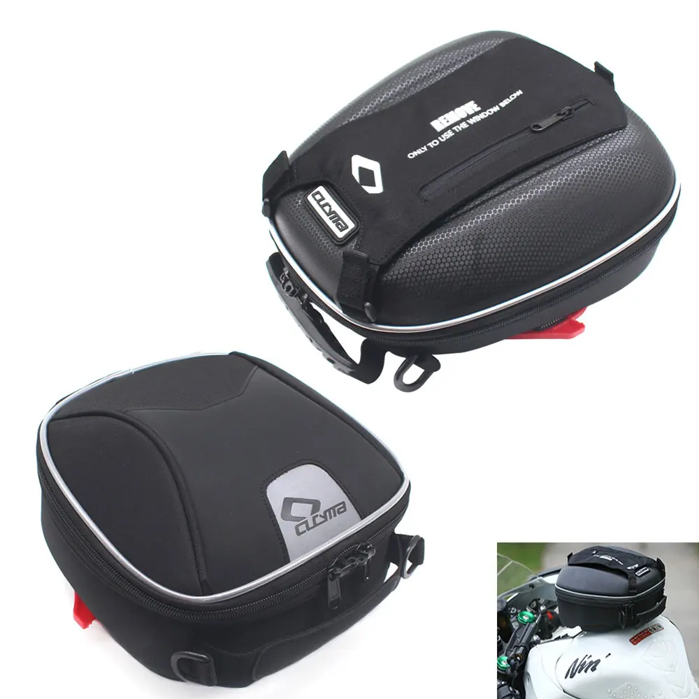 

Tank Bags For Kawasaki ER-6N ER-6F 650 2005-2015 Versys 650 10-14 Z750 07-13 Z800 13-15 Motorcycle Mobile Navigation Bag Toolkit