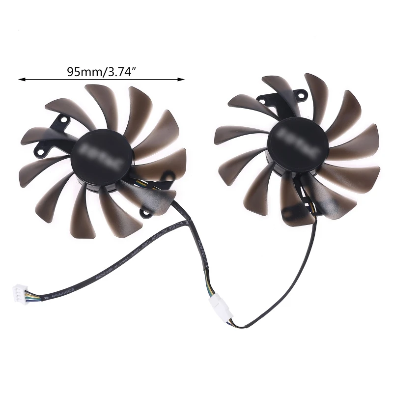 95mm GFM10012H12SPA GAA8S2U 4Pin Cooler Fan Replacement For ZOTAC 1070 GTX 1070Ti 1080Ti AMP Edition Graphics Card fan | Компьютеры и