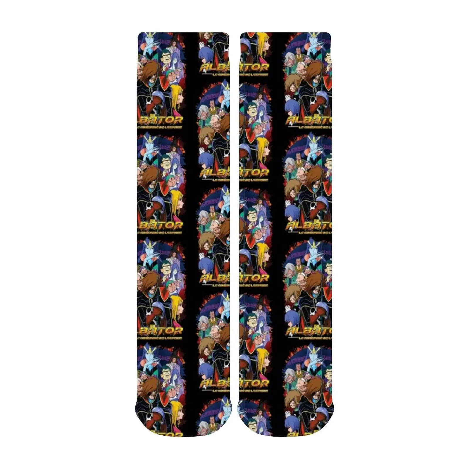 

Harlock Socks Large Chemical Fiber Decorative Stockings Printed Teen Anti Skid Indoor Socks