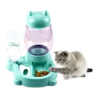 Поилка C42 для домашних животных, поилка большой емкости 528 л с кормушка для собак кошек, дозатор воды для кошек и собак