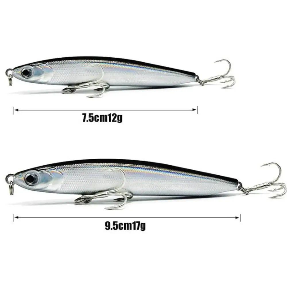 Рыболовная блесна рыболовный воблер приманка 75 мм 95 12g 17g Тонущая рыба Прикормка