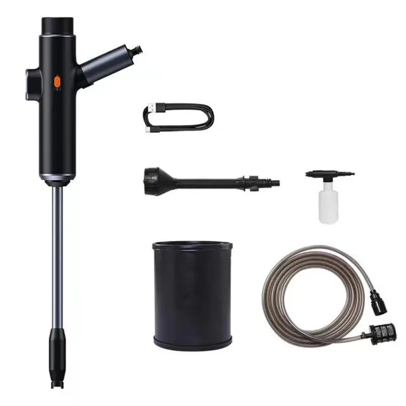 

Electric Car Washer Gun High Pressure Cleaner Foam Nozzle For Auto Cleaning Care Cordless Protable Car Wash Spray